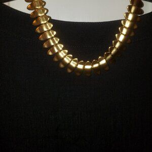 Statement gold tone vintage Necklace